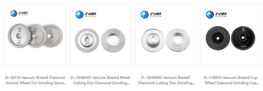 Brazed diamond